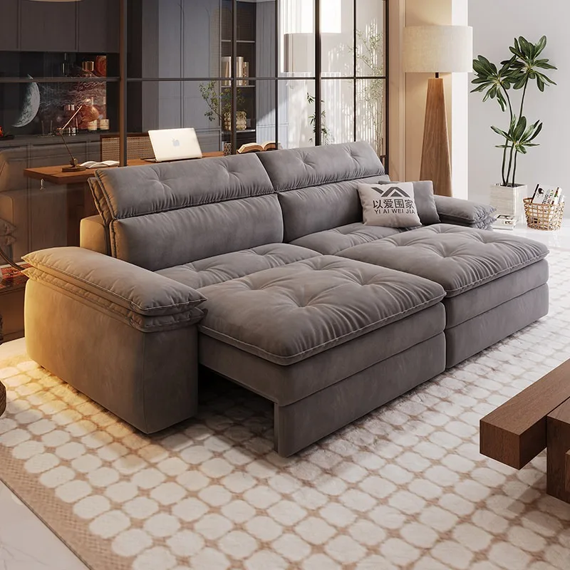 Elegant Comfortable Living Room Sofas Armrest Relaxing Recliner Double Sofa Apartment Cushion Meuble De Salon Home Accessories
