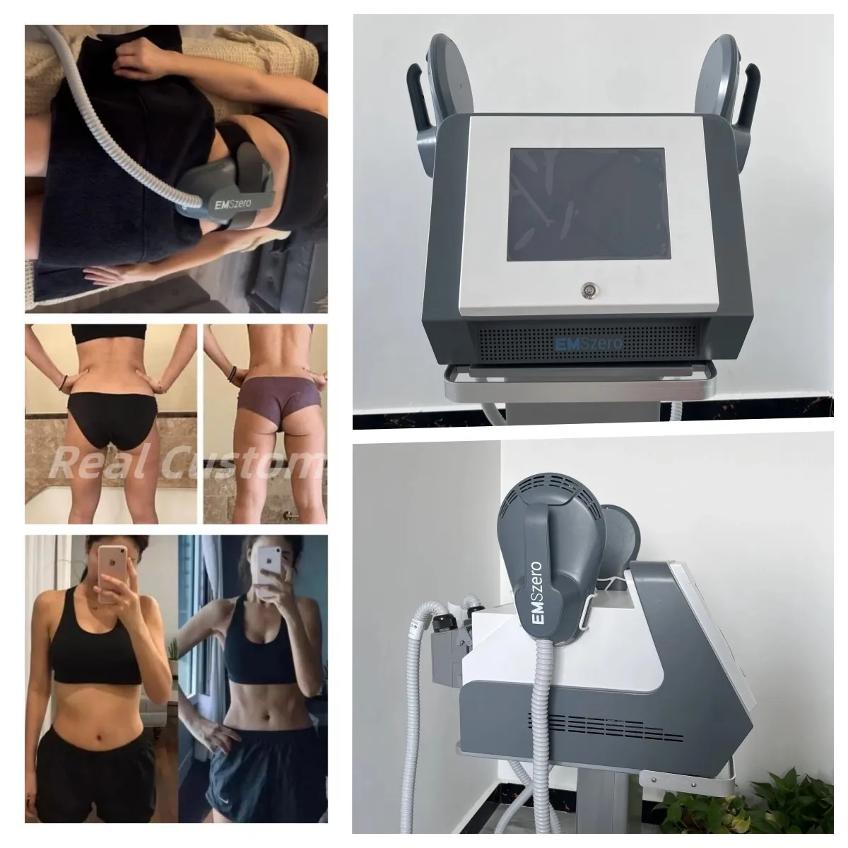 EMSZERO 6500W 14 Tesla Fat Removal Contouring Muscle Electric Stimulation Ems Body Sculpt Slimming Muslim Sets Machine