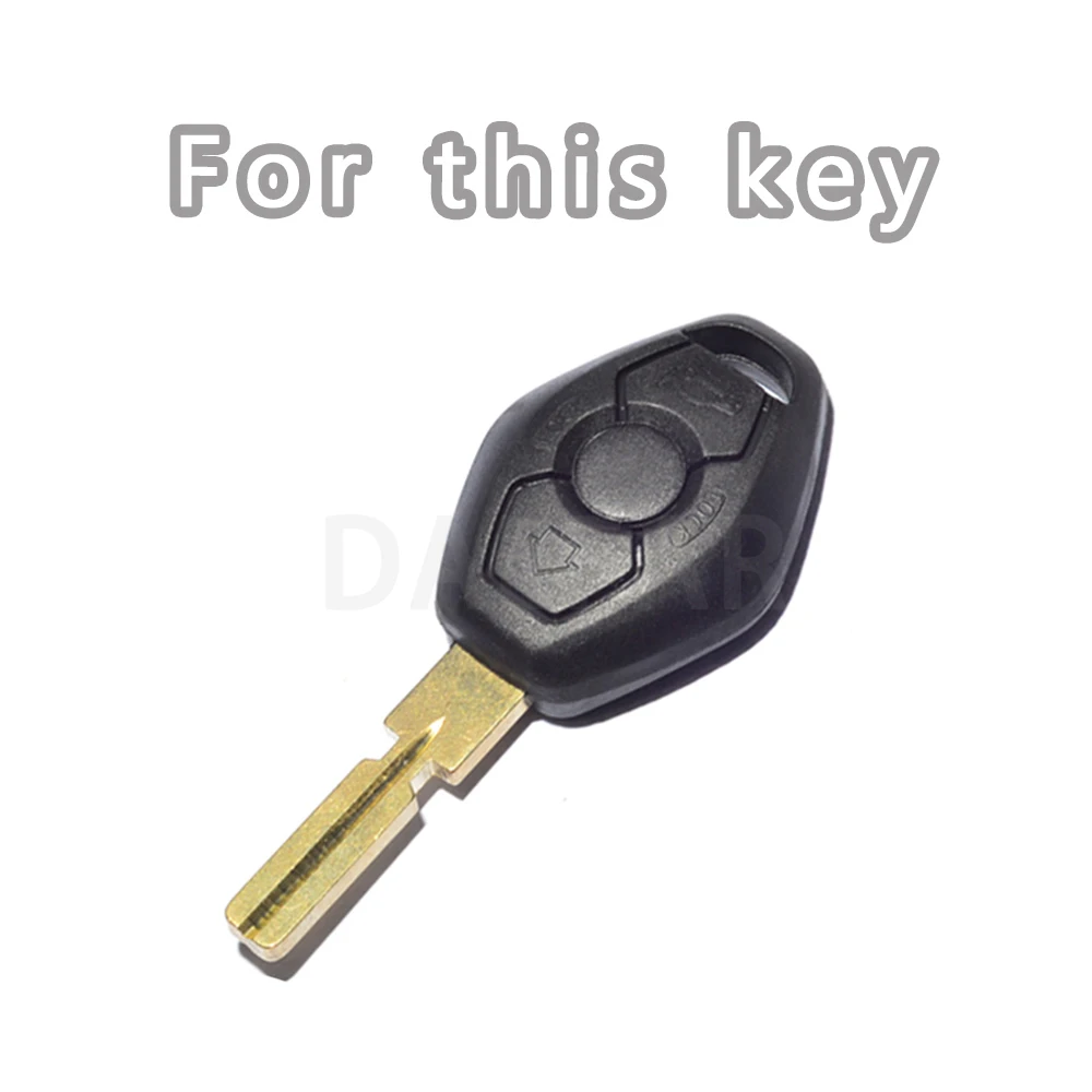 ل BMW X3 X5 Z3 Z4 3 5 7 سلسلة E38 E39 E46 E83 1998 - 2005 بولي TPU حافظة مفاتيح السيارة غطاء قذيفة بدون مفتاح حامي فوب الملحقات