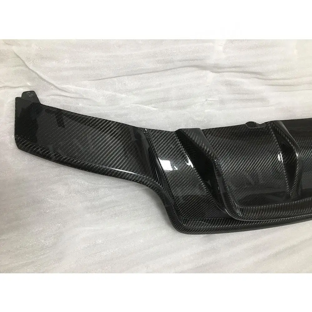 Carbon Fiber Rear Bumper Lip Diffuser for Audi A5 RS5 2012 2013 2014 2015 2016 not For A5 Standard Skid Plate Car Accessories view 3