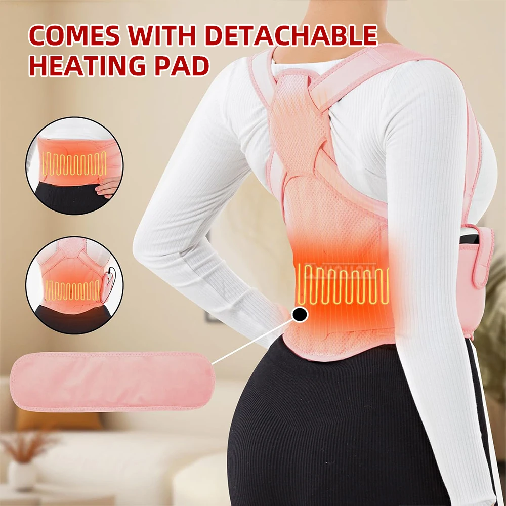 Yunlin Li Electrically heated open shoulder correction belt