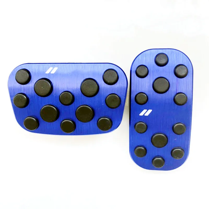 

2Pcs Aluminium Alloy Car AT Brake Pedals Accelerator Pedal Cover Fit for Toyota Yaris Cross Hybrid 2024 2020 2021 Accessories