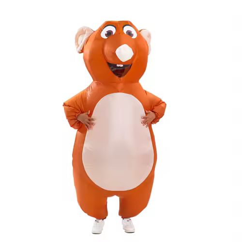 Inflatable Mouse Costume for Adult Blow up Mouse Rat Cosplay Costume Funny Halloween Party Carnival Cosplay Costume Suit - Image 8