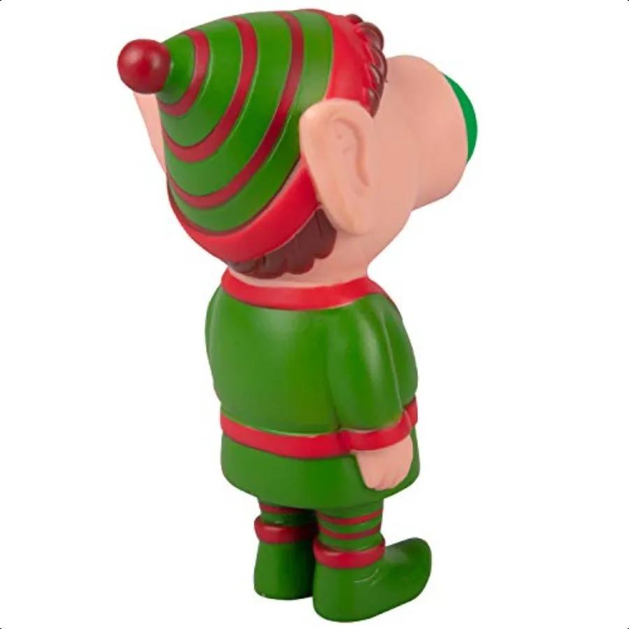 Hog Wild Christmas Elf Ball Popper Toy Stocking Stuffer comprend 4 boules en mousse souple à presser pour pop Air Powered Balls Up