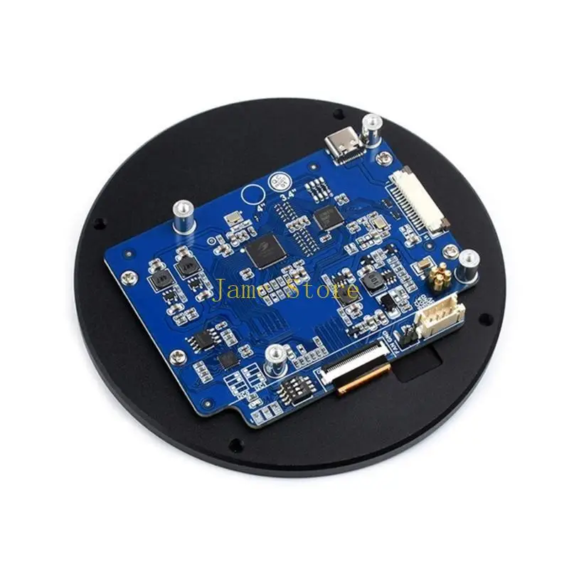 

LX0B Круглый емкостный сенсорный дисплей 3,4 дюйма, 10 точек