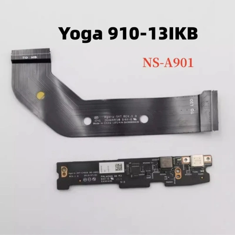 

Для зарядной платы YOGA 910-13IKB, кабель NS-A901 5C50M35090