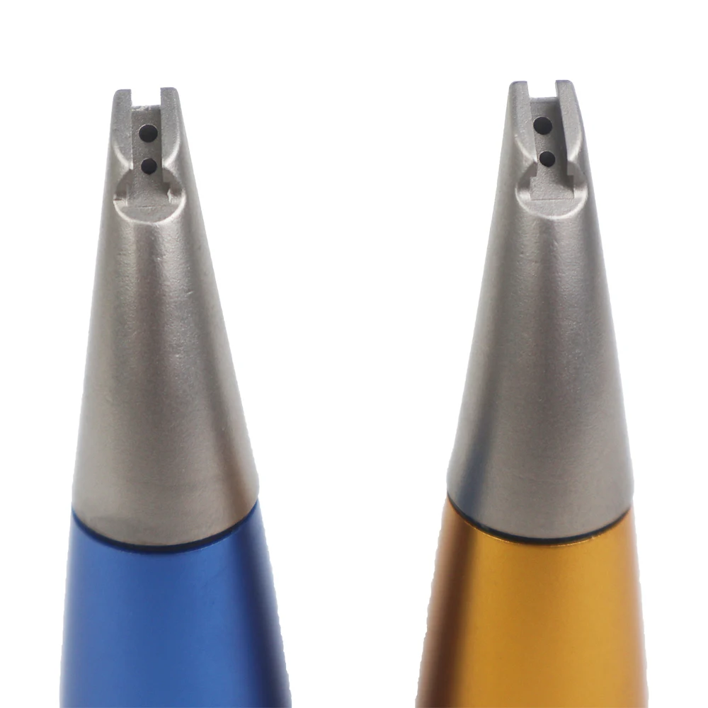 Dental Air Polisher for E*S AIR FLOW HANDY PERIO Gloden/Blue Handle Compatible handle Dental Subgingival polisher Nozzles tool