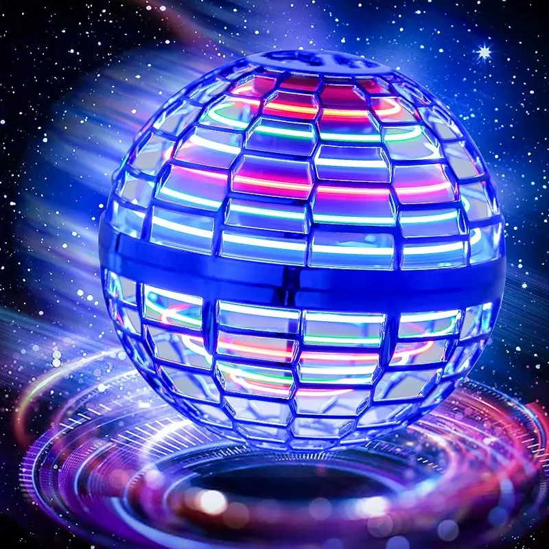Flying Ball Kinderhandgestuurde kleuren-LED Cosmic Globe 360 °   Roterende ophangbal Geschikt voor speelgoed binnen en buiten - afbeelding 2