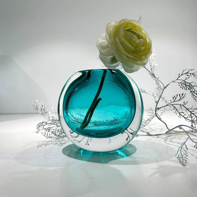 

Luxury Flower Vase Glazed Modern Minimalist Aesthetic Vases Art Elegant Plant Pot Interior Table Decorative Vase Ornaments