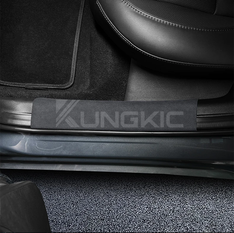 Für Mazda 3 Axela BP 2019 2020 2021 2022 2023 2024 2025 Auto Vorder- und Hinter-Schwellenschutz-Aufkleber Innenraum-Zubehör – Detail 11