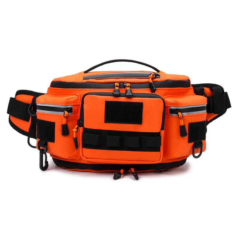 

Multifunctional Large Capacity Fishing Gear Bag Cycling Leisure Outdoor Travel Crossbody Chest Waist Bag for Fishing