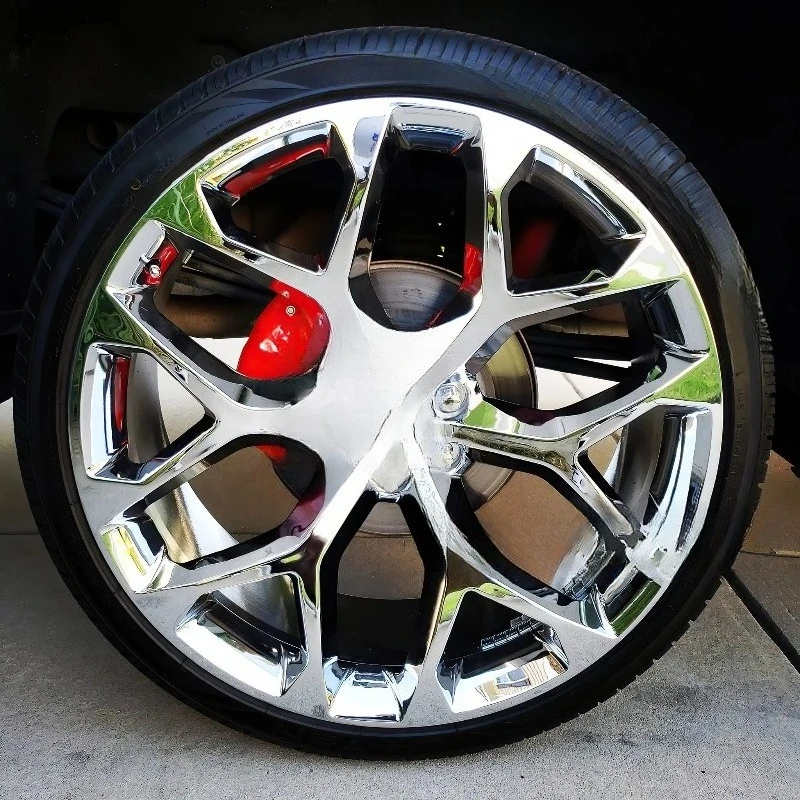 

Chrome Aluminum Alloy Wheels Rims Fit for Chevrolet Silverado1500 GMC Yukon Cadillac Escalade