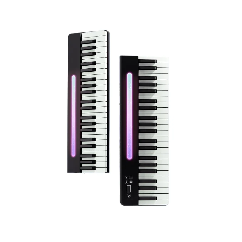 88 Key Magnetic Portable Electronic Piano, Foldable Roll Up Piano for Adults Kids, Easy to Carry Musical Instrument