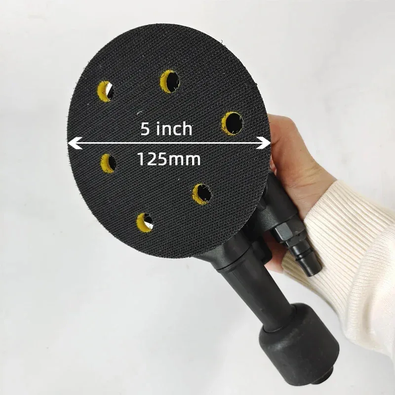 

Pneumatic sander Sanding Machine 125MM 5" Eccentric 5MM Random Orbital Vacuum Air Sander Pneumatic Tools
