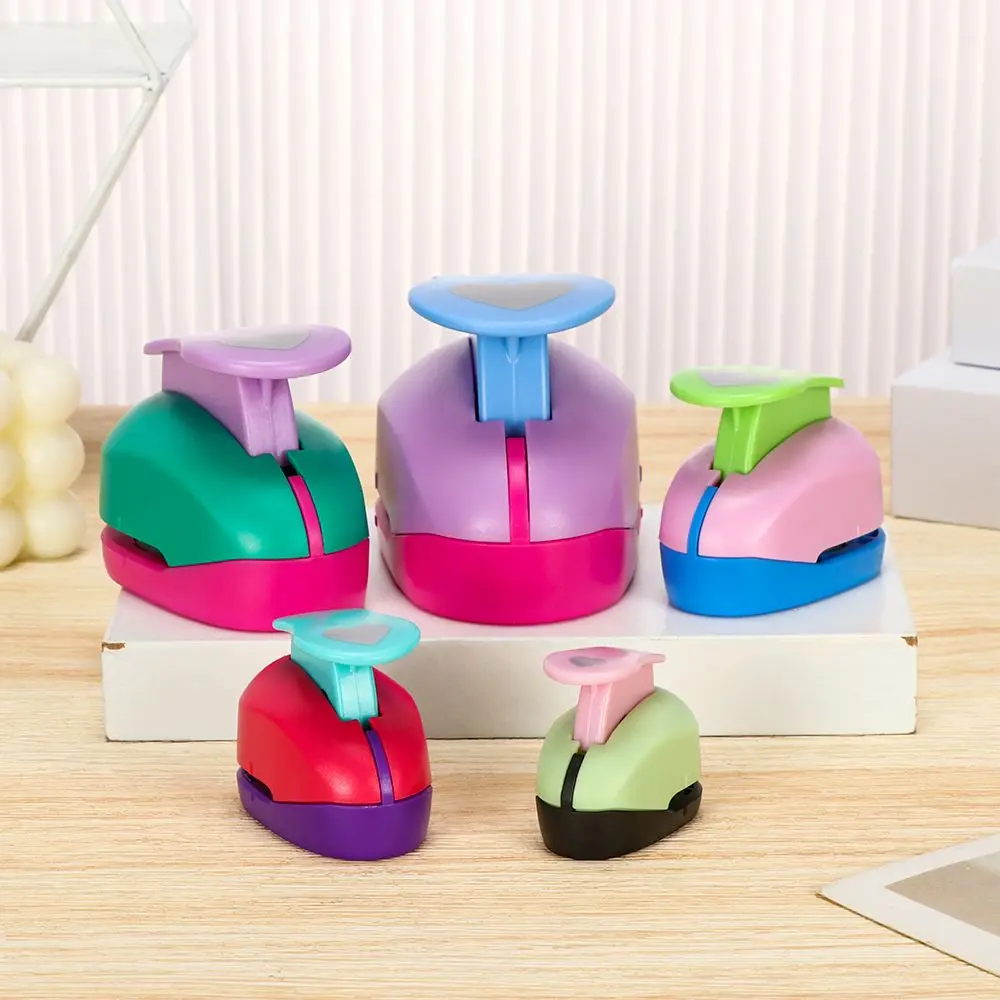 9-75mm Gifts DIY Handmade Paper Shaper Cutter Heart-shaped Hole Punch Cards Making Embossing
