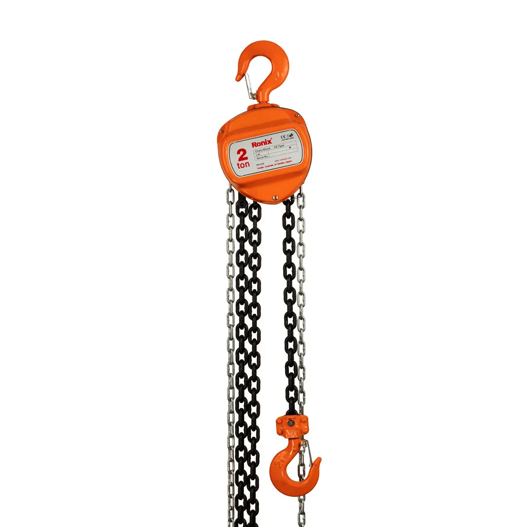 

For RONIX RH-4101~ 4111 0.5/1/1.5/2/3/5 ton manual and lever chain hoist with solar pulley design