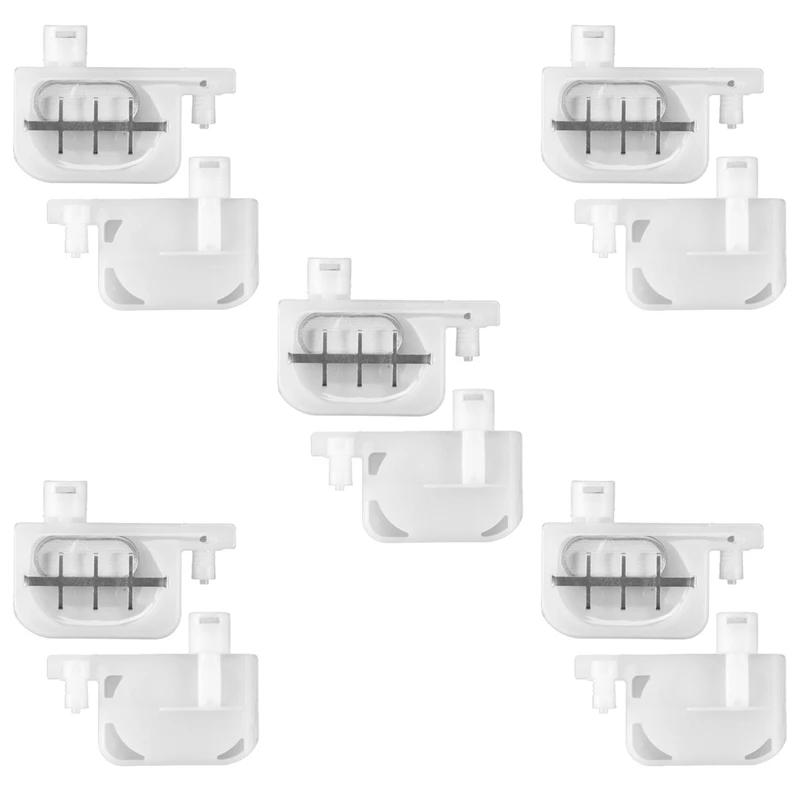 دامبير حبر صاعد مع فلتر صغير ، قلابة لإبسون DX3 ، DX4 ، DX5 ، رأس طباعة ، إبسون 1800 ، R1900 ، 10