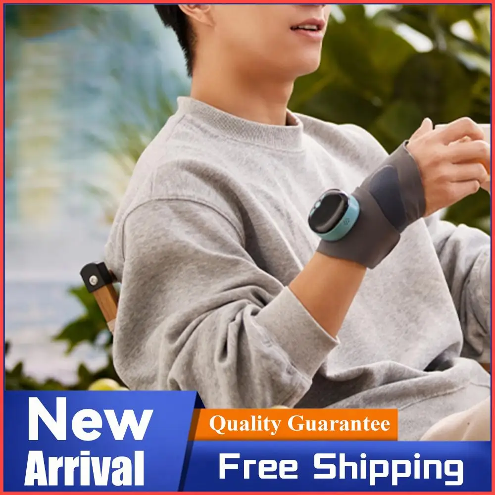 

EMS Wrist Guard Wrist Support Strap Smart Heating Wrist Protector Bandage 5 Modes 9 Levels Wrist Massage Wrap for Home Office