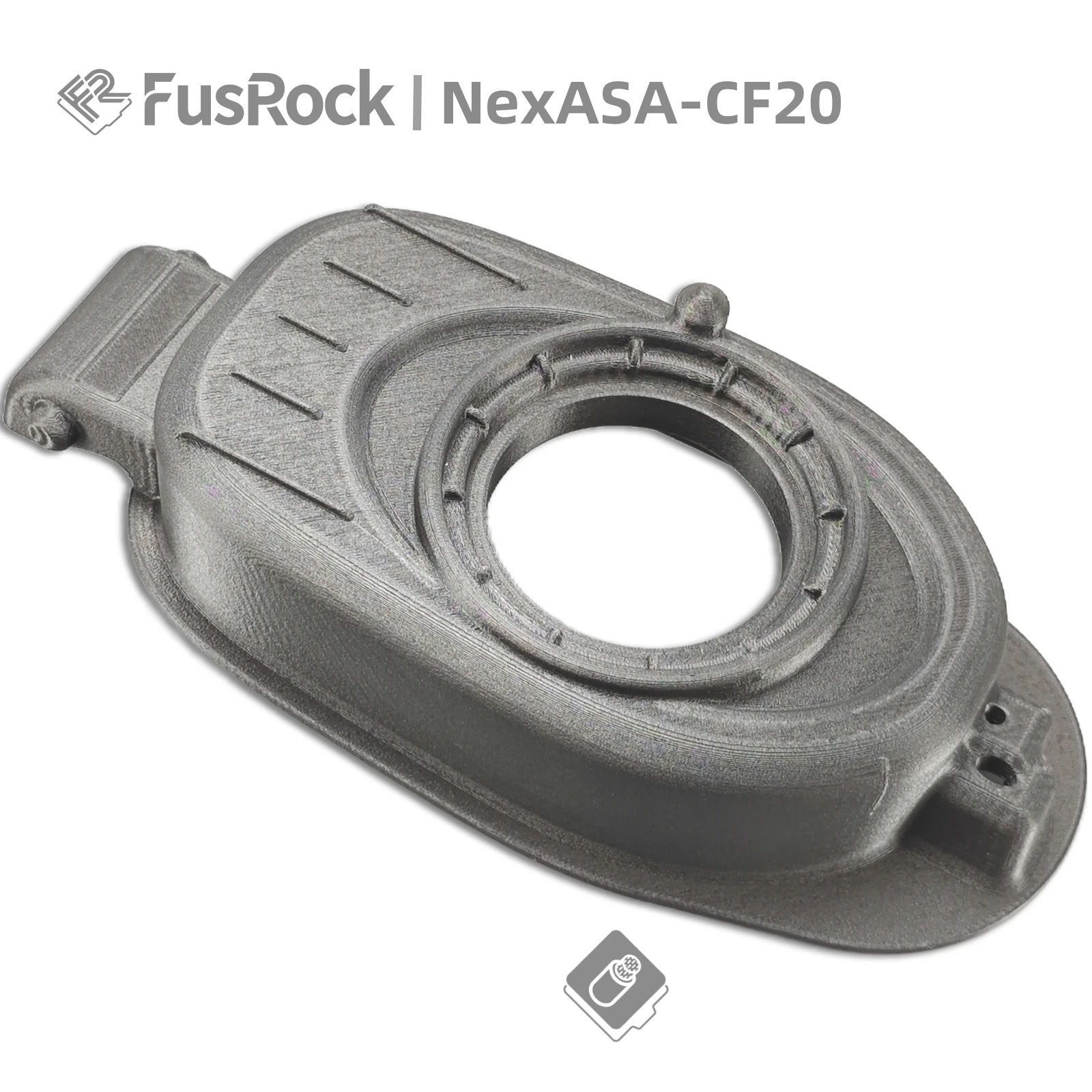 FusRock ASA-CF20 3D Printer Filament,Co-extrusion skin-core structur, Superior Weather & UV Resistance, High Strength
