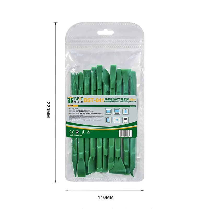 10 In 1 Double Heads Plastic Pry Tool Set For Laptop Phone Screen Opening Repair Kit