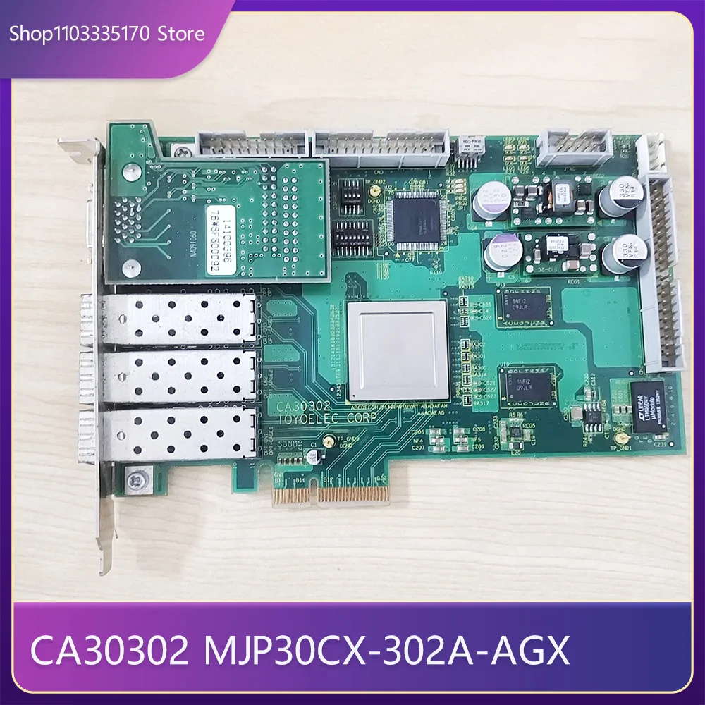 For TOYOELEC CA30302 MJP30CX-302A-AGX Optical Fiber Port Video Acquisition Card