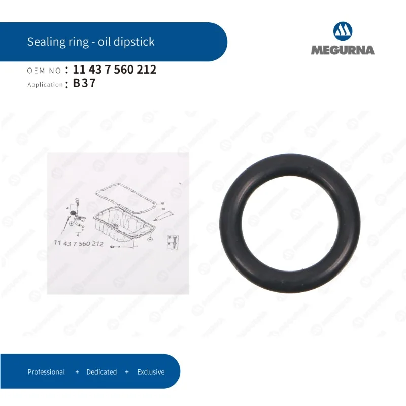 N47/N57 Engine Oil Dipstick Seal O-ring 11437560212 for BMW 116d 118d 120d 225d 316d 318d 320d 418d 520d 635d X1 X2 X3 X4 X5 X6