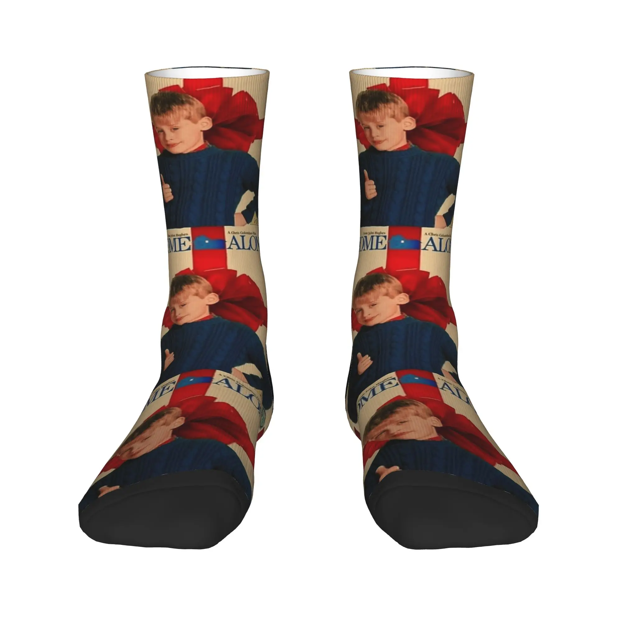 Home Alone Vintage Movie Socks  Graphic Stockings Non Slip Women Men Socks Quality Spring Novelty Outdoor Socks