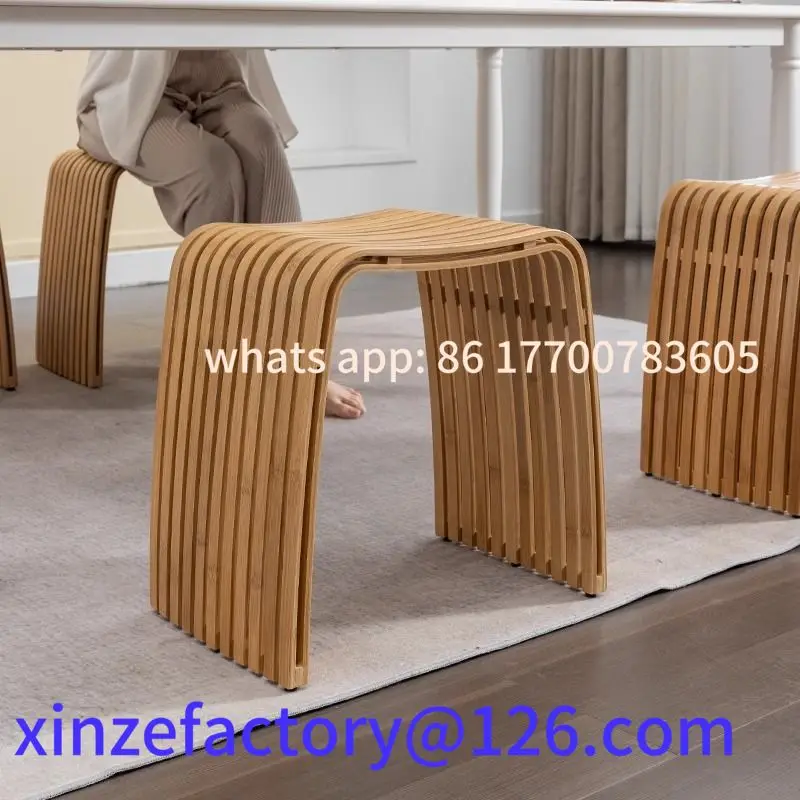 

Customizable Modern Minimalist Dining Stool: Multifunctional for Vanity, Shoe Changing - Sturdy, Luxurious & Versatile