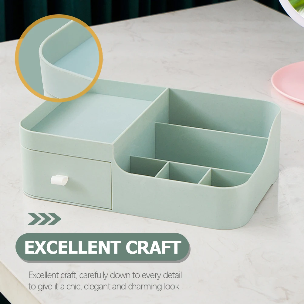 

Desktop Storage Box Bathroom Countertop Organizer Organiser Cosmetics Vanity Drawer