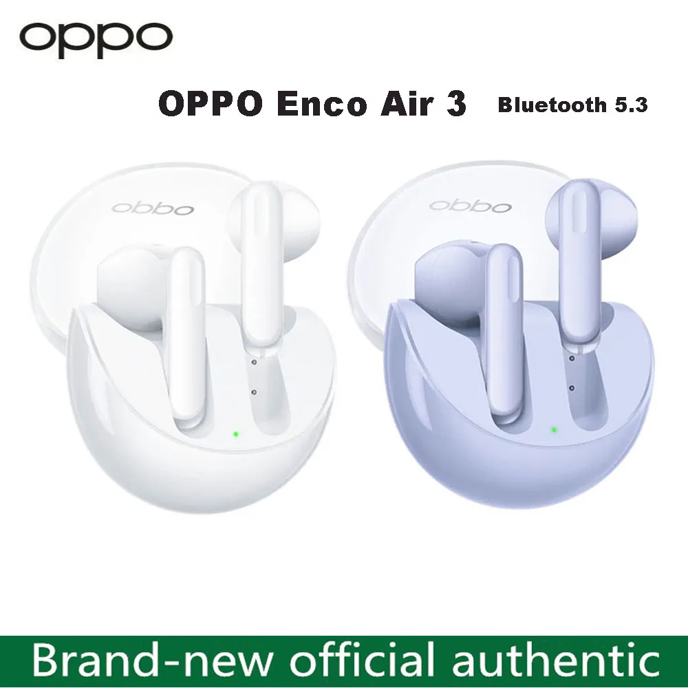 Original OPPO Enco Air3 Earphone AI Noise Reduction Earbuds Wireless Bluetooth 5.3 Headset HiFi Stereo Game Headphones