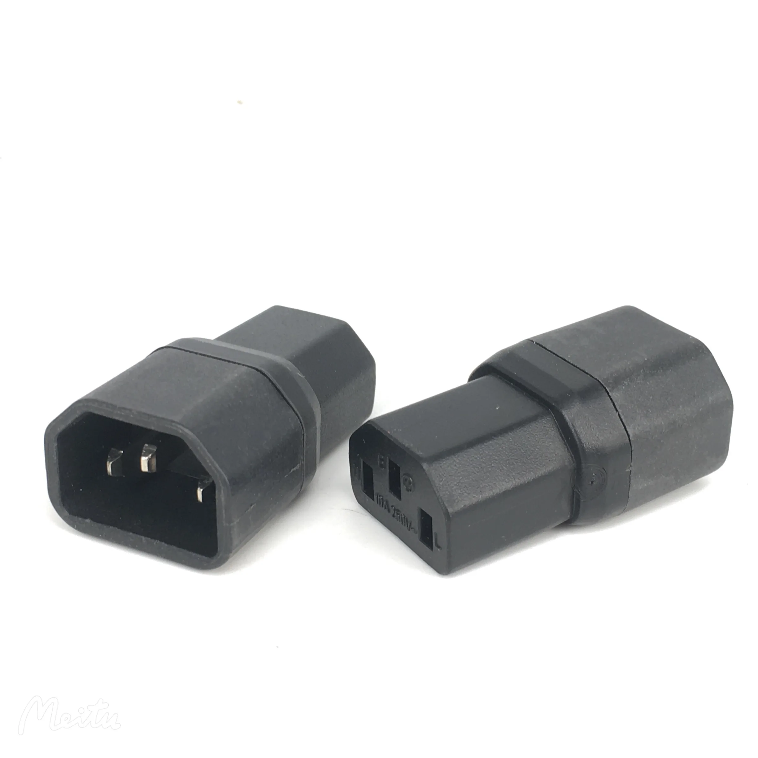 Universal IEC320 C13 C14 to C5 C6 C7 C8 C19 C20 C21 Convert Connector UPS PDU Male to Female EU US power plug adapter Socket