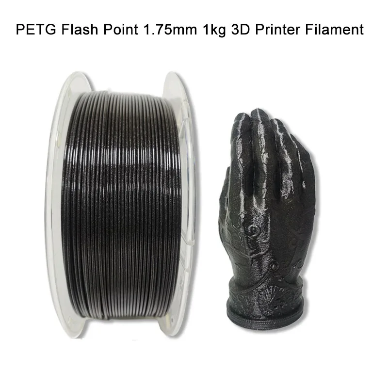 

Точка вспышки PETG 1,75 мм Расходные материалы для 3D-принтера Точка вспышки 3D-печать Пластиковый материал 1 кг Нить для 3D-принтера