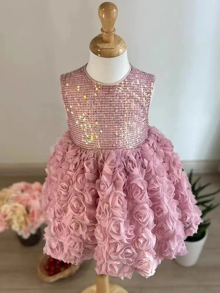 Girls' High-End Dress