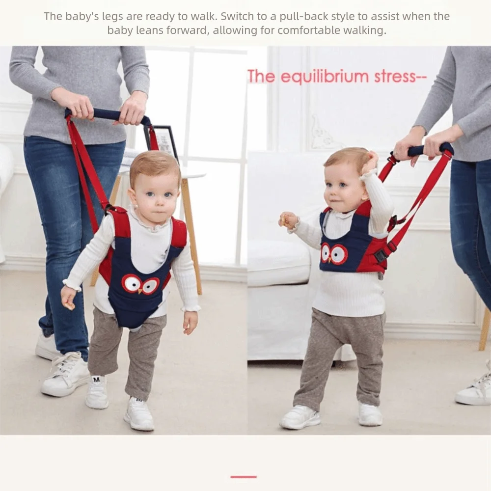 Portable Removable Baby Walker Breathable Safe Baby Harness Anti-fall Multifunctional Baby Walking Trainer Belt Kids