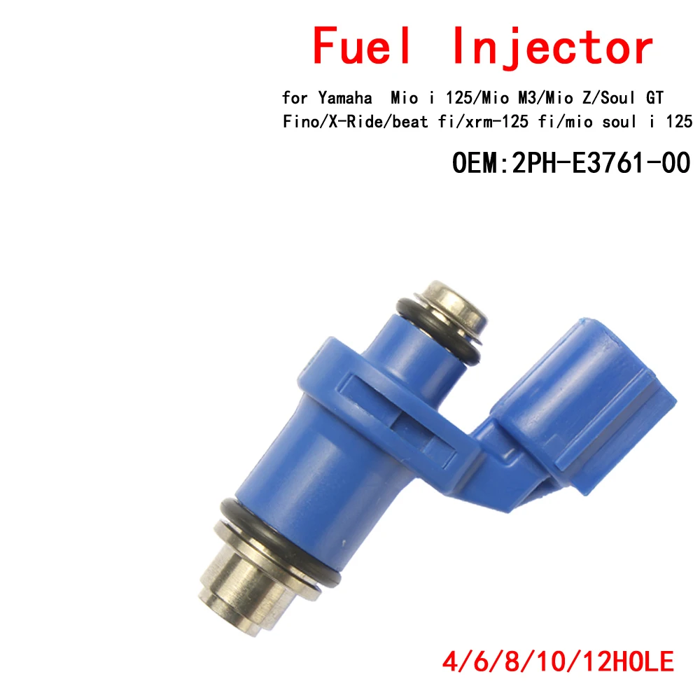 

Fuel Injector Nozzle For Yamaha Mio I 125/Mio M3/Mio Z/Soul Gt/Fino/X-Ride/Beat Fi/Xrm-125 Fi/Mio Soul I 125