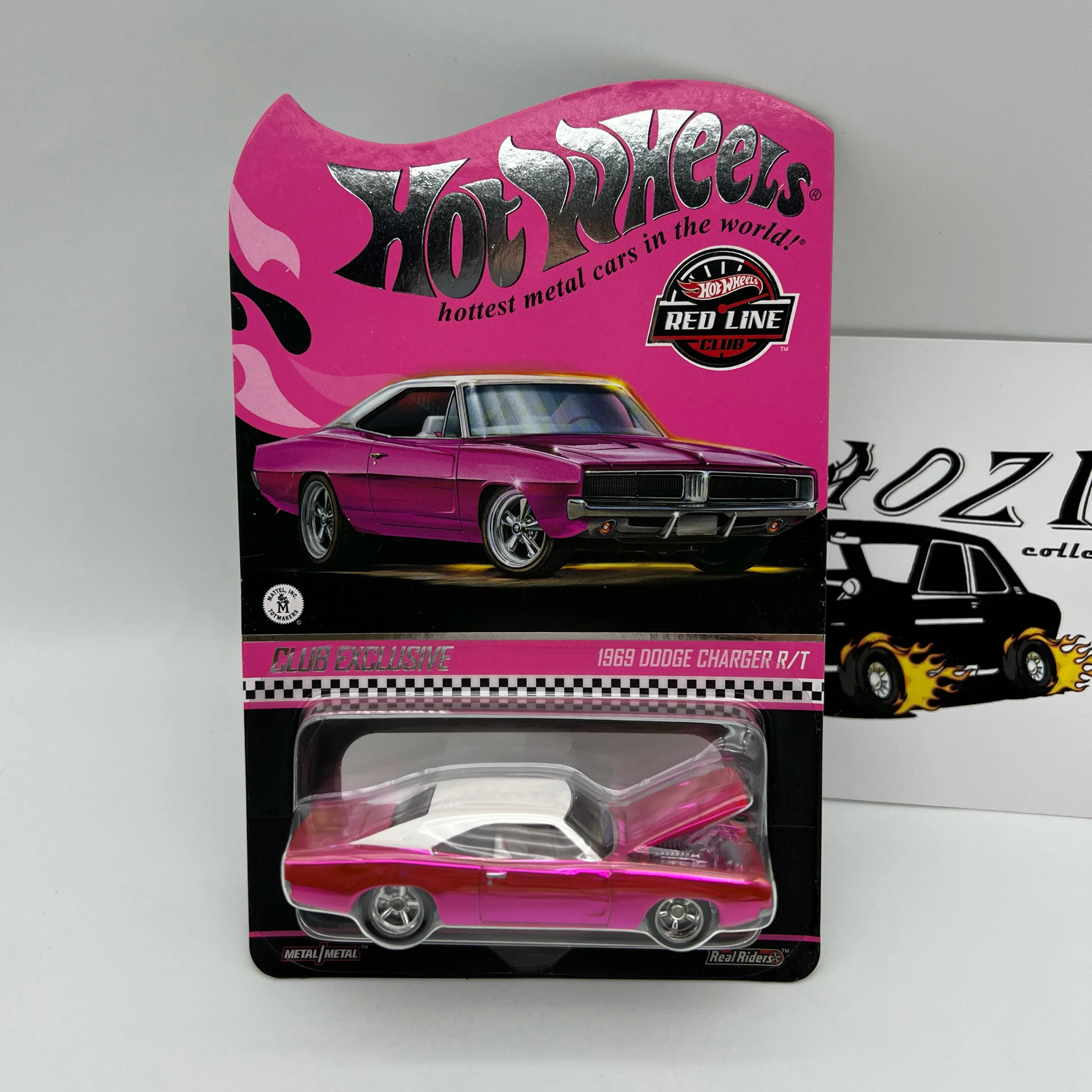 Hot Wheels RLC Red Line Club Limited Edition Plated Alloy Diecast Car Model Car Culture Exhibition Collection For Collectors view 3