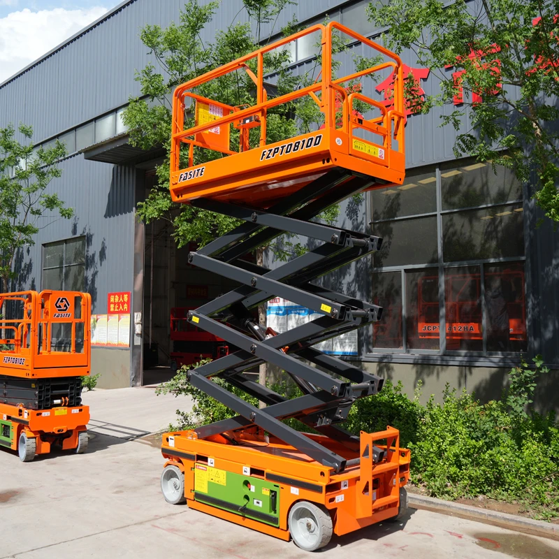 Electric Scissor Lift Table for Efficient Warehouse Operations with 4m-14m Lifting Height