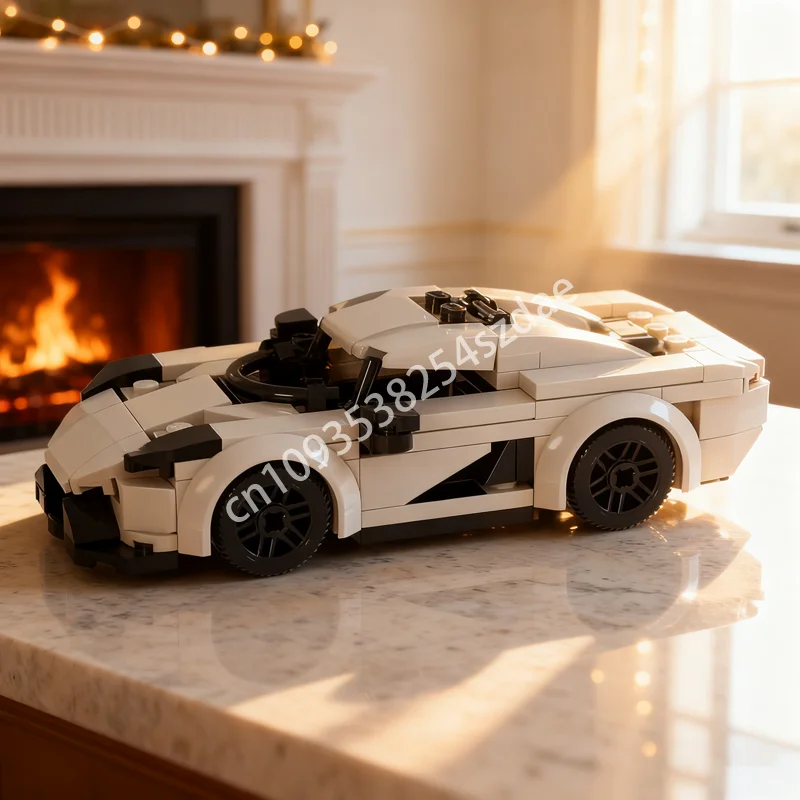 

170 шт. MOC Regera City, дорожная модель, строительные блоки, сборка рождественских подарков, игрушки «сделай сам», креативная идея, кирпич для детей