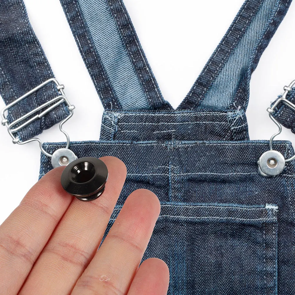 

1Set Guitar Strap Locks Mushroom Head Anti-Slip Metal Lock Buttons Screws Washers Secure Lock System Electric Acoustic Bass