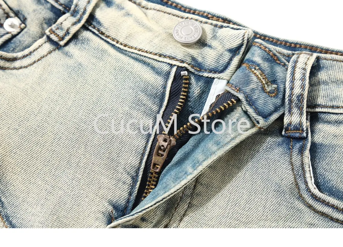 Summer 2000s Spicy Girl Spliced Denim Skirt Women New Versatile Fashion Casual High Waist Slimming A-line Short Plaid Skirt Chic