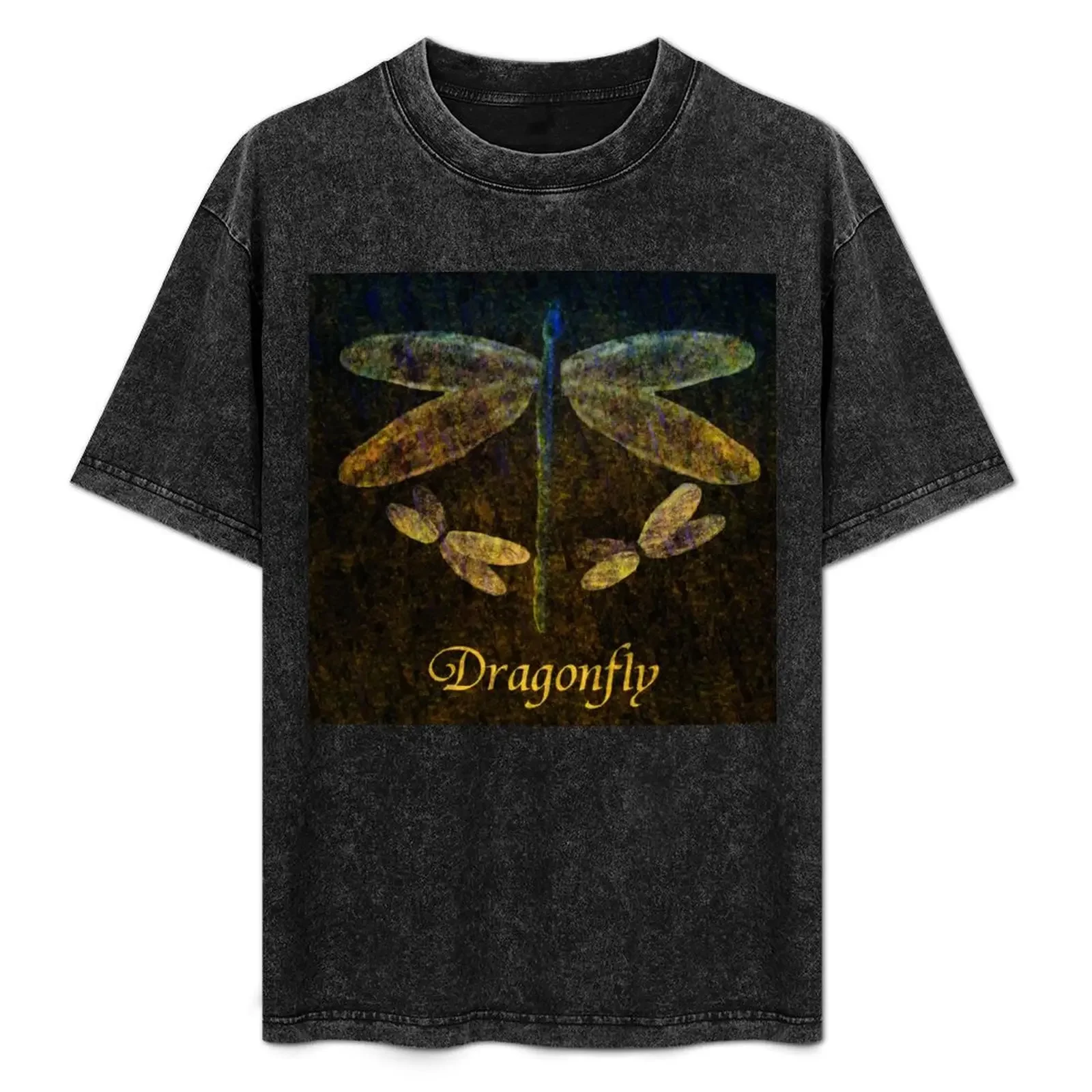 

Dragonfly T-Shirt Stain Resistant Casual Tee