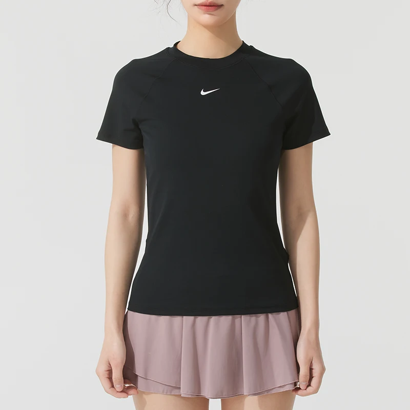 

Nike T-Shirt Women's Sportswear Running Fitness Training Clothing Quick-Drying Comfortable Breathable Round Neck Short-Sleeved Fv7843-010