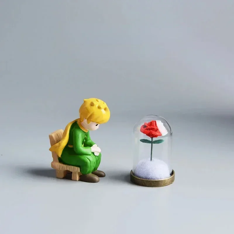 The New Little Prince Ornament Cake DIY Home Living Room Micro View Decorations Handicraft Resin Crafts Kawaii Room Decor