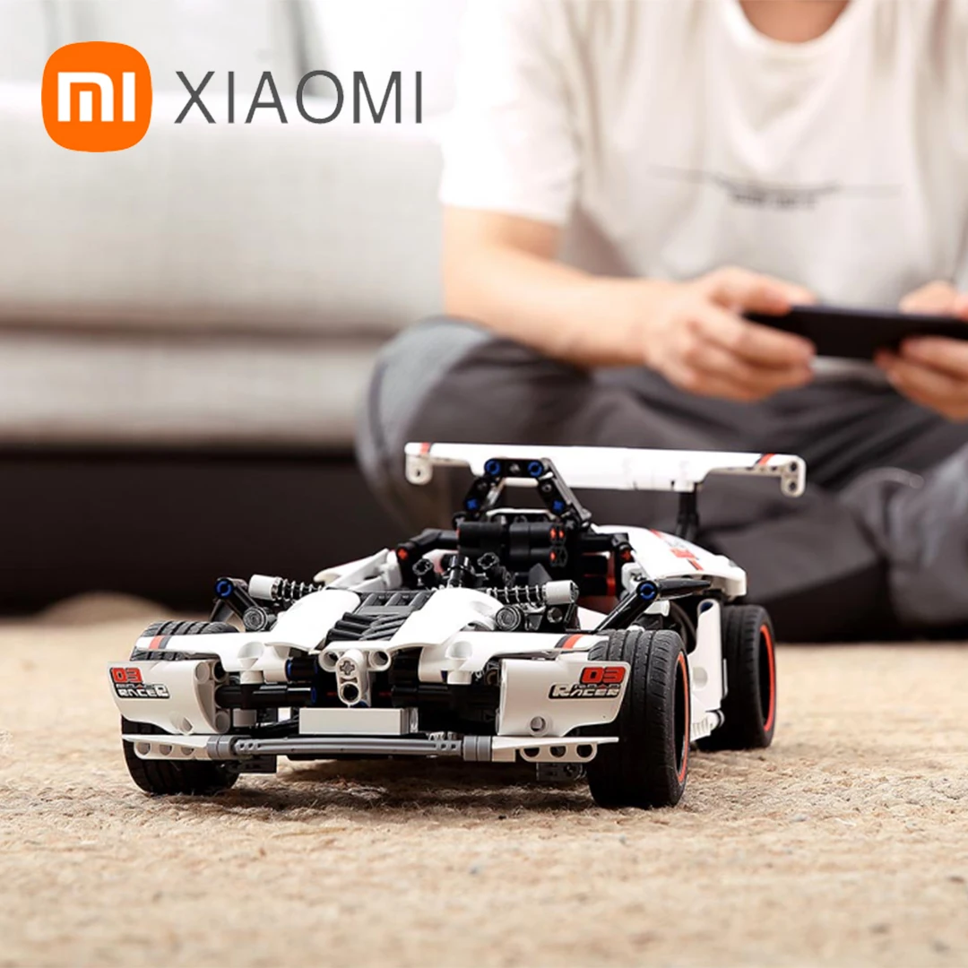 

Xiaomi Intelligent Building Blocks Road Racing Electric Four-Wheel Drive Remote Control Toy Children Boy Birthday Present Robot