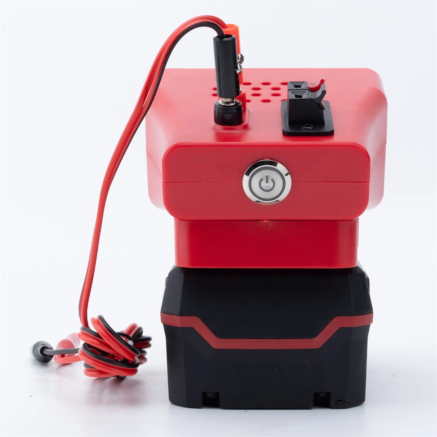 แบบพกพา DC แรงดันไฟฟ้า Stable Regulated Switching CNC แหล่งจ่ายไฟสําหรับ Parkside X20V ทีมแบตเตอรี่ลิเธียม (ไม่มีแบตเตอรี่)