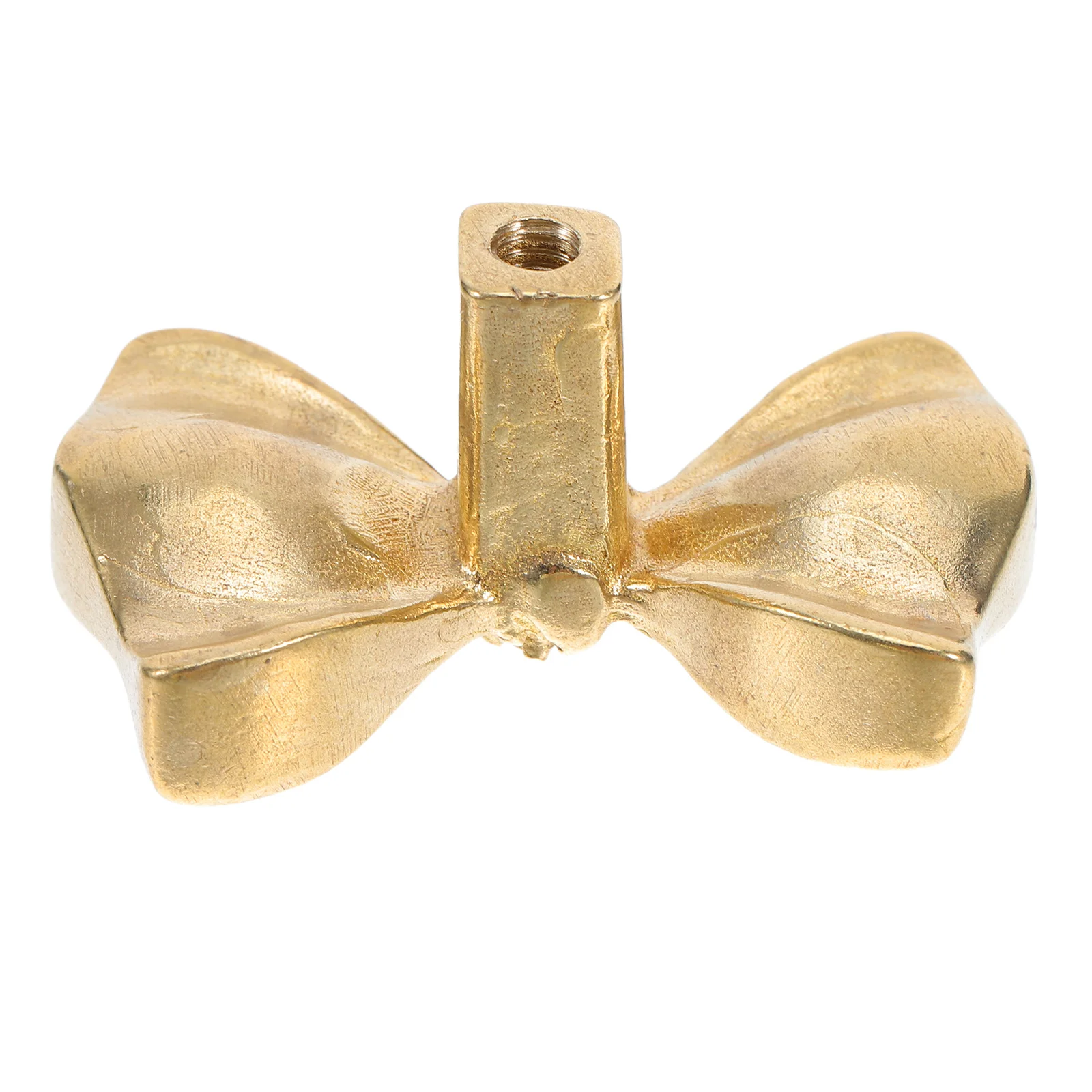 

2Pcs Bow Cabinet Knobs Brass Bowknot Drawer Pulls Bow Kitchen Cabinet Handles Brass Wardrobe Furniture Drawer Pulls