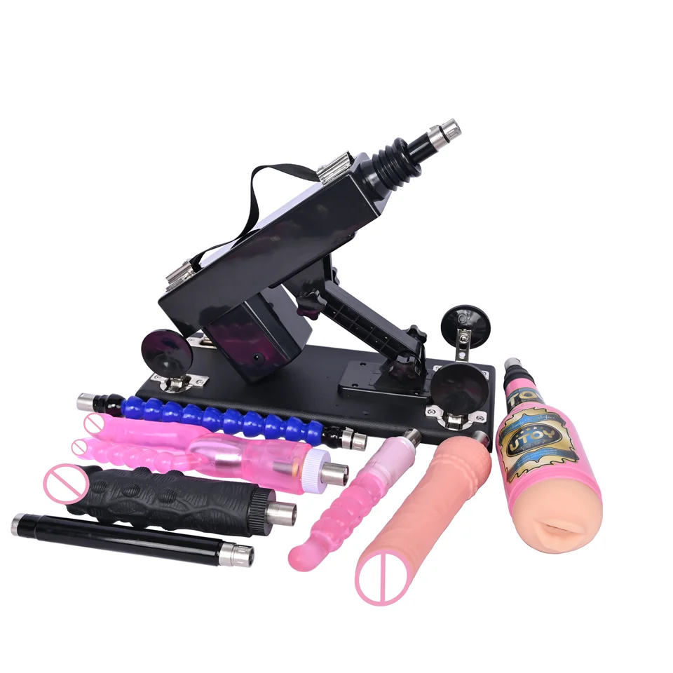 

ROUGH BEAST 3xlr Sex Machine with Double Head Dildo for Women and Men Automatic Masturbation Machine Pumping Gun for Couple