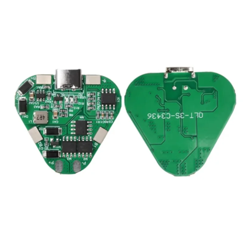 B92B-20A 3S 12V 18650 Lithium Battery Protection Board 2Pcs Overcharge Over Discharge Bms Type C