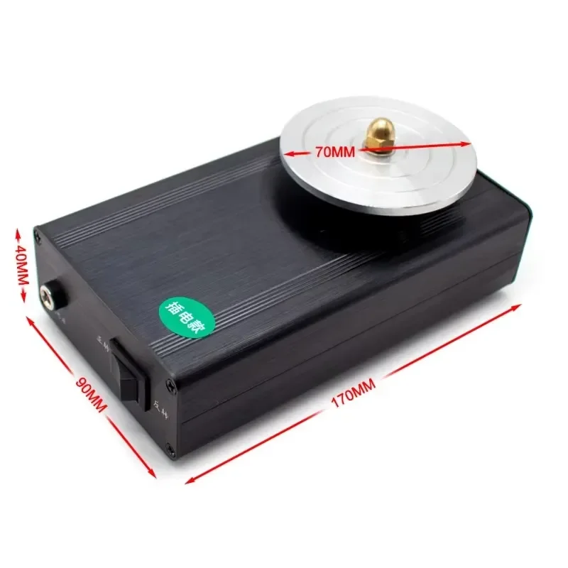 Electric Knife Sharpener 100-240V Mini Grinding Machine 70mm Diameter 0-3000RPM Quick Sharpening for Carving Kitchen Tools