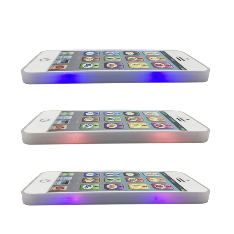 Baby Engelse leermachine Muziek Licht Touchscreen Mobiele telefoon Speelgoed Vroege ontwikkeling van kinderen